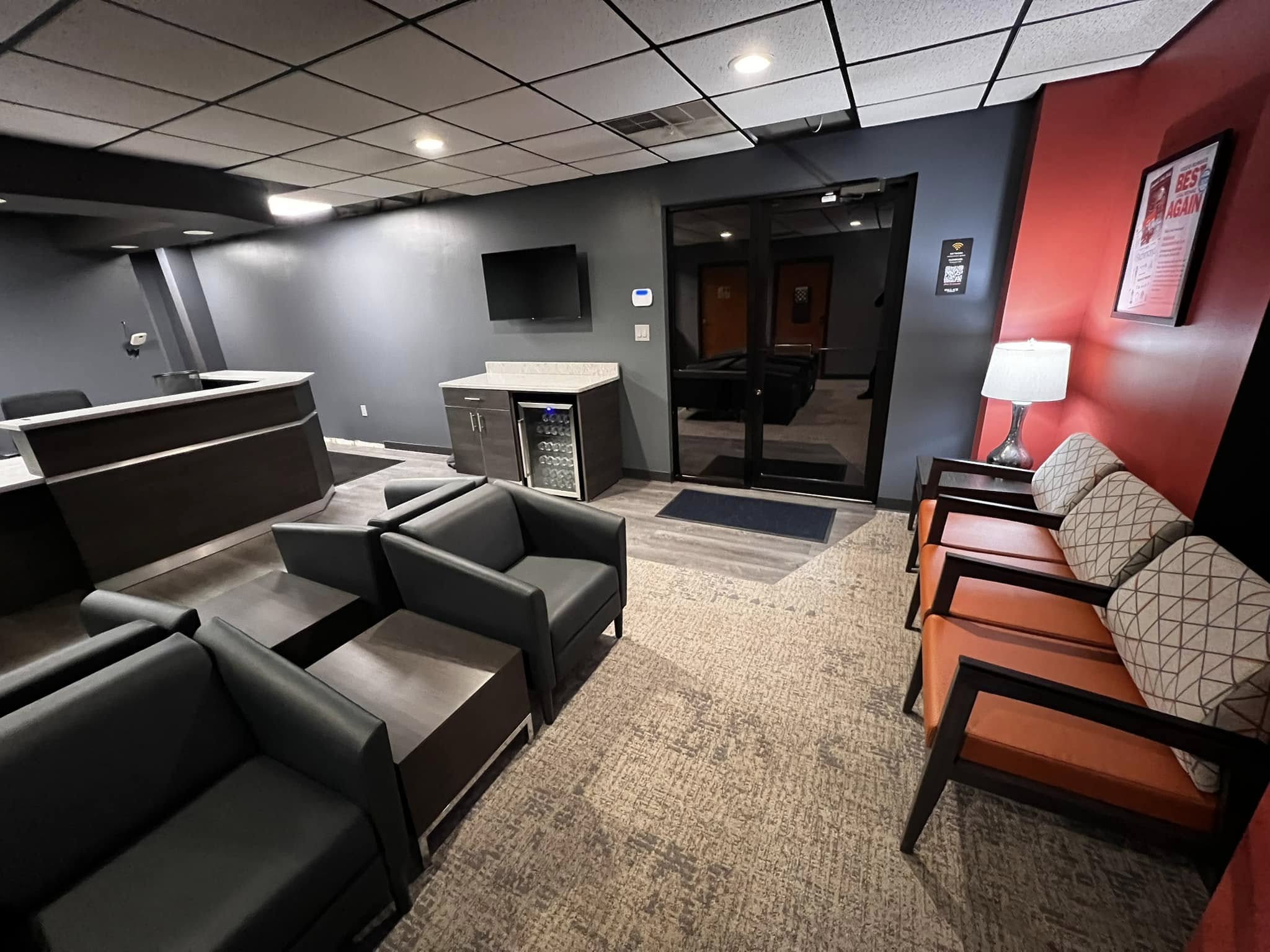 Wallace Automotive Comfortable and Spacious Lobby